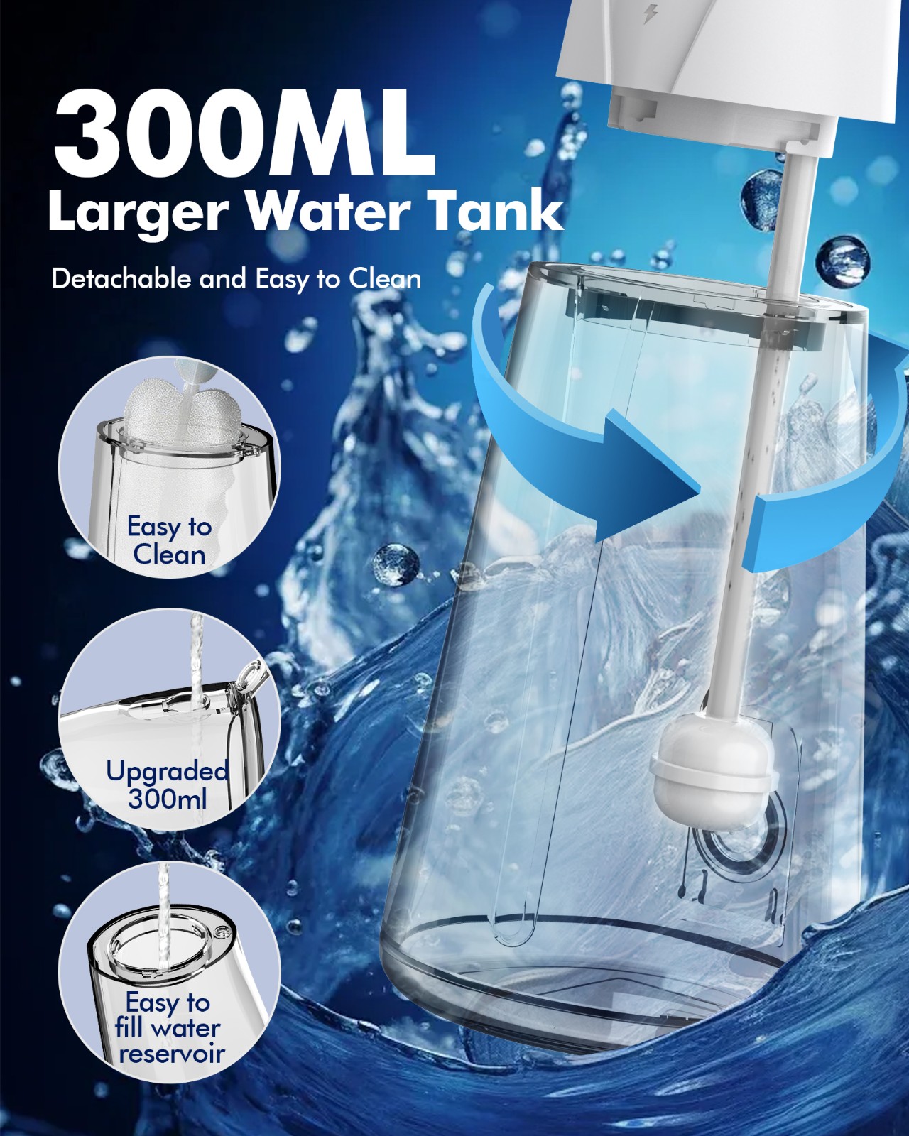 Y206 Water Flosser White