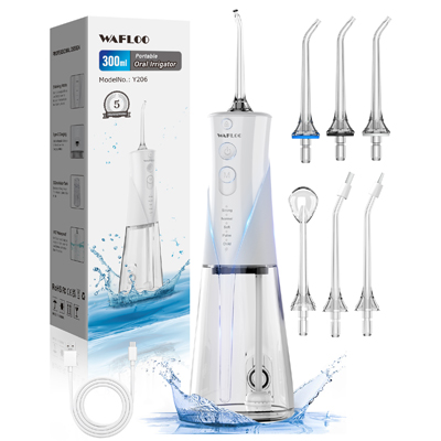 WAFLOO Professional Cordless Water Dental Flosser Y206W