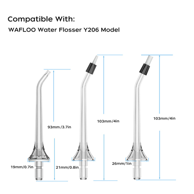 Replacement Jet Tips (6 Pieces) for Water Flosser Y206